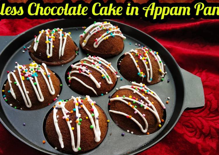 Step-by-Step Guide to Make Ultimate Eggless chocolate cake in appam patra