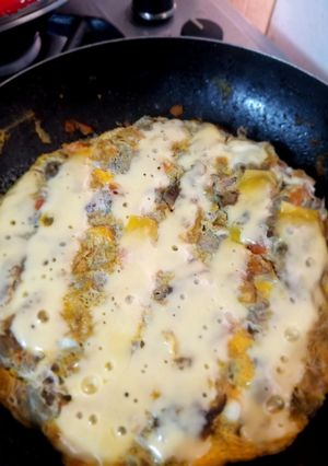 Una foto de Tortilla de berenjena