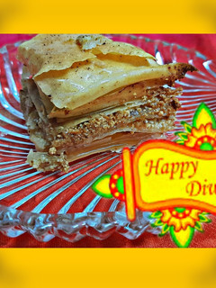 பாக்லவா(palkova recipe in tamil) செய்முறை முக்கிய புகைப்படம்