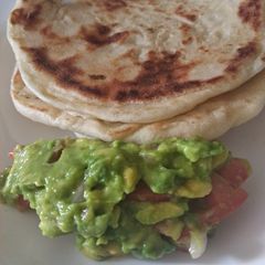 A picture of Pita-Flat bread #Wheatflourrecipecontest.