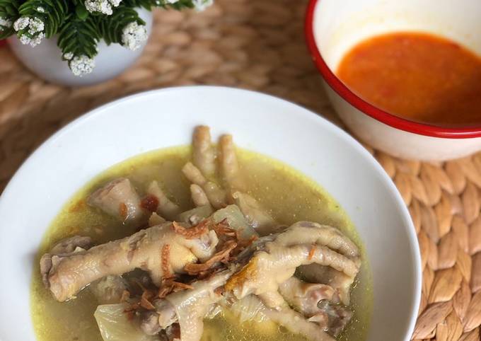 Resep Soto Ceker Solo Yang Enak