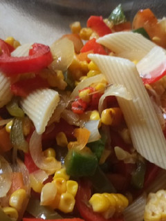 Una foto de Ensalada con pasta