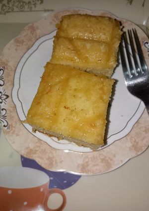 صورة لوصفة كيكة الشاي