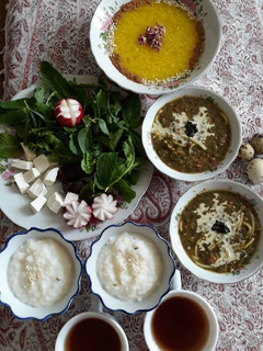 عکسی از دستور سفره افطاری