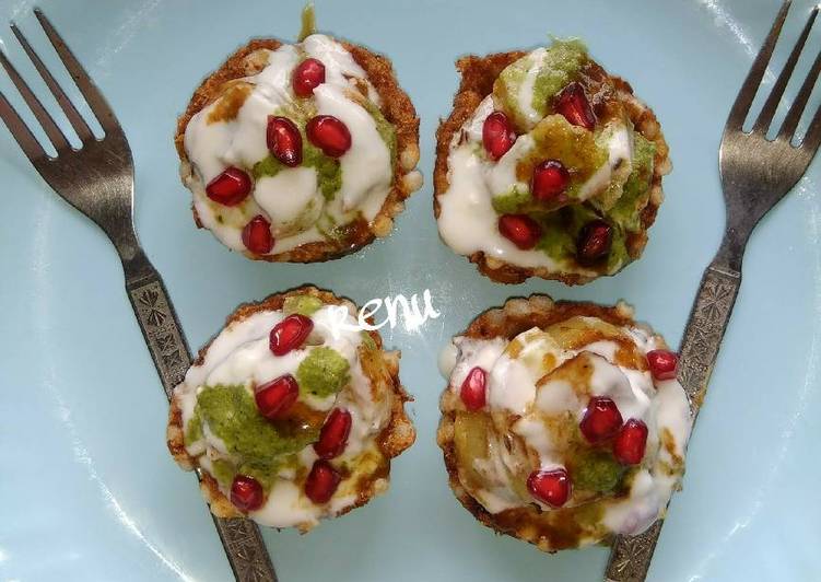 Baked Farali Basket Chat