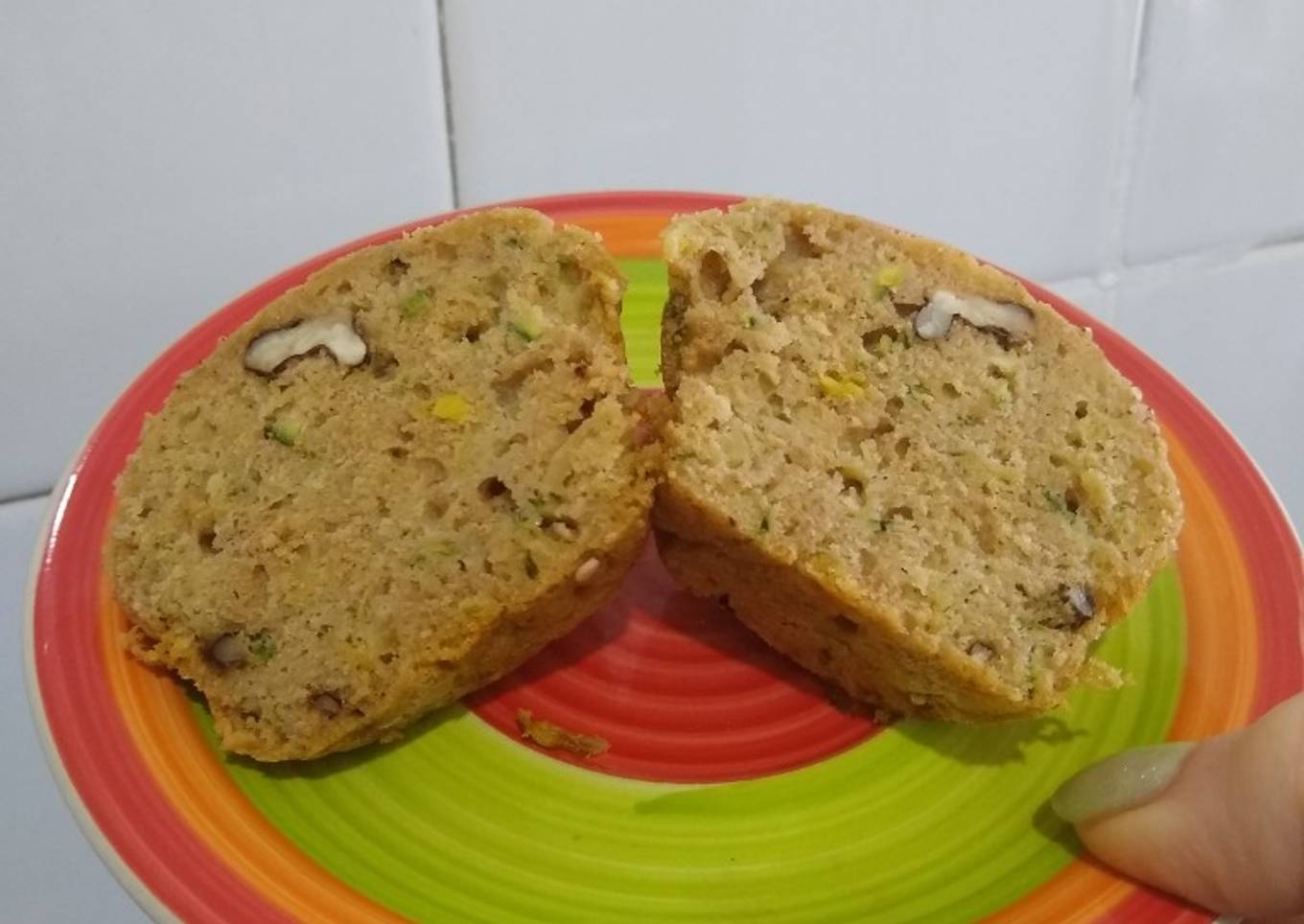 Muffins de zucchini para un desayuno completo y sin gluten