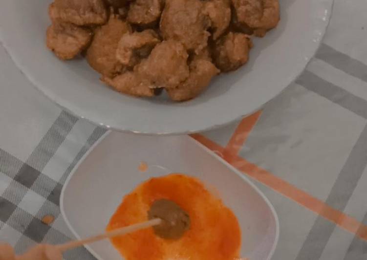 Bakso ikan tongkol (jerbok)