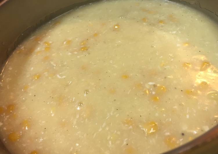 شوربة الذره الصينيه