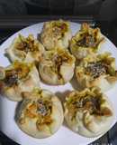 Canastitas de zapallitos y zanahoria