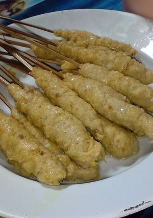 Foto resep Sate Telur gulung  jajanan SD