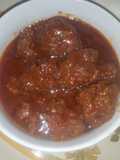 Meaty ball soup