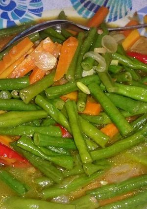 Foto resep Tumis sayur kajang dan wortel