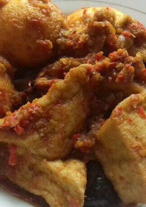 Foto resep Telor tahu balado