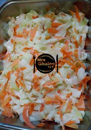 A picture of Cucumber carrots salad.
