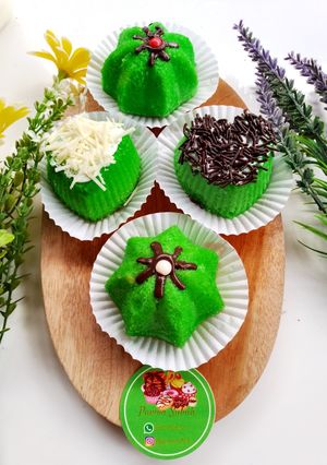 Foto resep Cake pandan mini kukus
