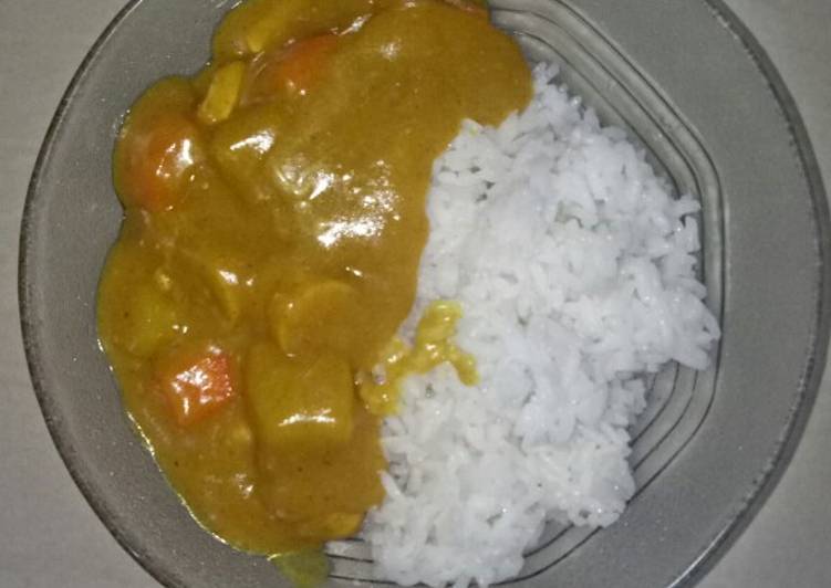 Resep: SempurnaNasi Kari Jepang ala'ala~