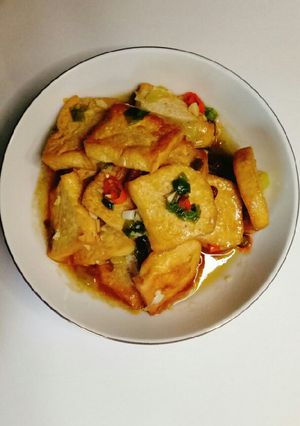 Foto resep Tahu tumis saos tiram