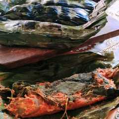 Pepes tongkol with kemangi belimbing wuluh রেসিপির প্রধান ছবি