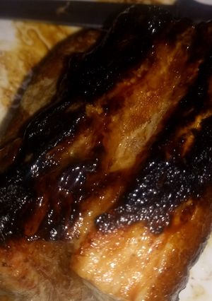 Una foto de Asado de cerdo agridulce