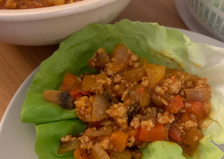 Simple Way to Prepare Award-winning Italian Inspired Low-carb Wrap