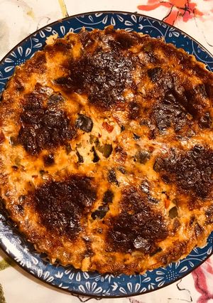 Una foto de Soufflé de Berenjenas