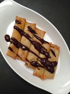 Foto resep Lumpia pisang lumer