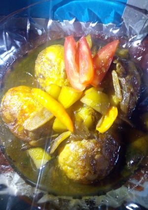 Foto resep Semur telor kentang praktis mamah firaz
