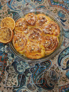 عکسی از دستور رول دارچینی