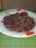 Sautéed Beef Flank with Mushrooms
