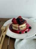 Hot cakes sin gluten y sin azúcar