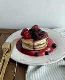 Hot cakes sin gluten y sin azúcar