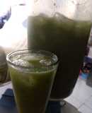 Agua Pepino, perejil y limón pa'la presión