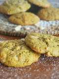 Galletas de Matcha con pistachos