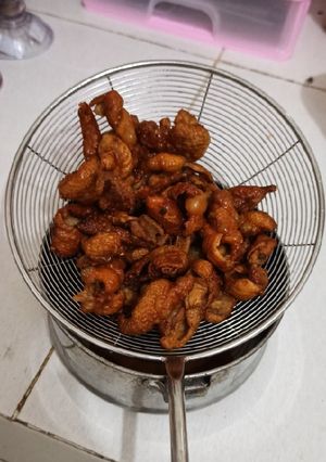 Foto resep Kulit ayam crispy tanpa tepung