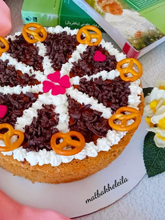 عکسی از دستور کیک قهوه نسکافه ای