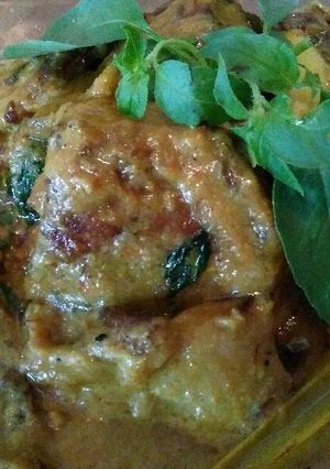 Foto resep Ikan asap kuah santan