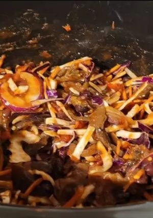 A picture of Pulled Aubergine Tortillas.