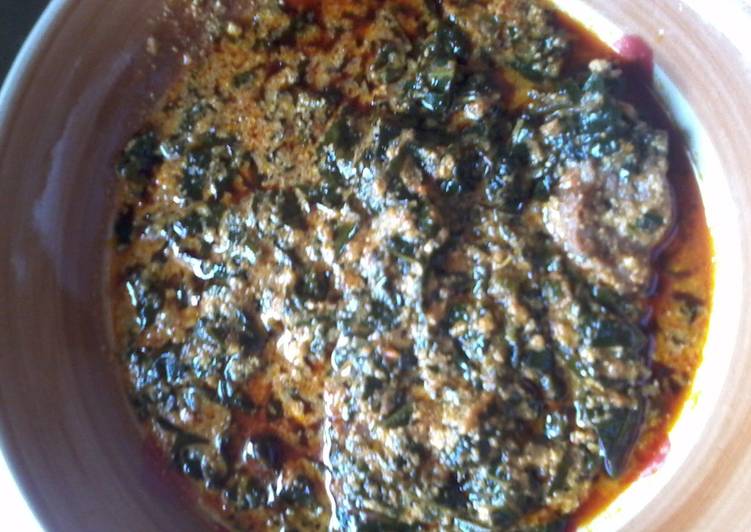 How to Make Homemade Egusi soup and beef