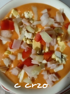 Una foto de Salmorejo Monsieur cuisine Connect
