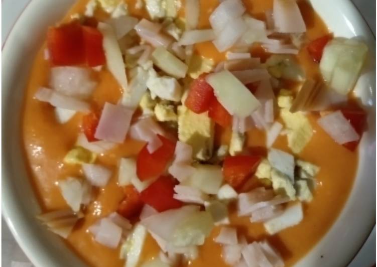 Salmorejo Monsieur cuisine Connect