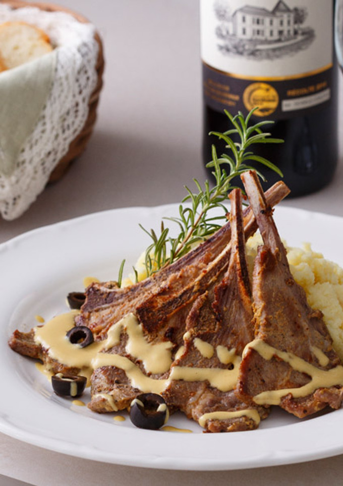 【家樂福廚房】法式第戎芥末羊小排 (Franch Lamb Chop) 的食譜成品照片