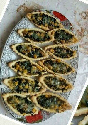 صورة لوصفة كيش بالسلق