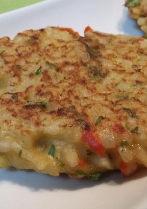 Foto principal de Hamburguesas de arroz al tex mex