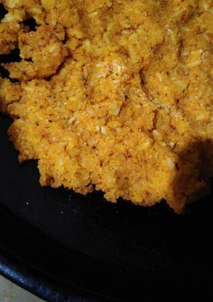 Una foto de Hamburguesas de Zapallo y Arroz