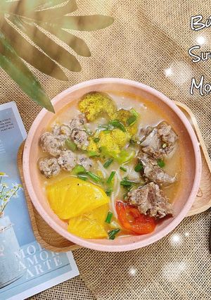 Hình của món Bún Sườn Mọc Cho Bé 1t.
