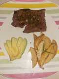 Filete al perejil con papas rústicas