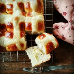 Easter Hot Cross Buns A picture of Easter Hot Cross Buns.