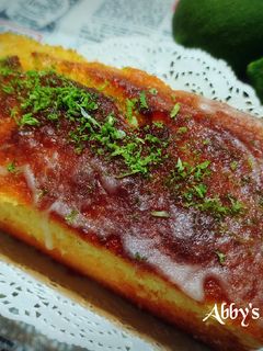檸檬糖霜磅蛋糕 的食譜成品照片