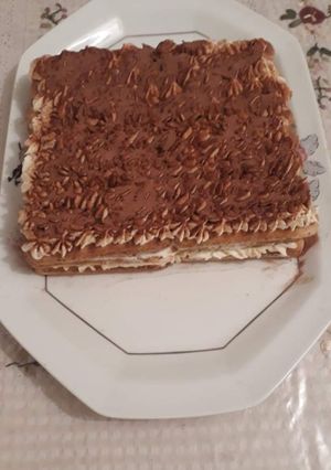 Une photo de Tiramisu sans oeuf rapide et très bonne