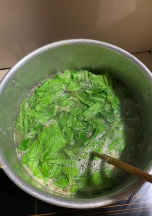 Hình của món Canh cải cá rô đồng.